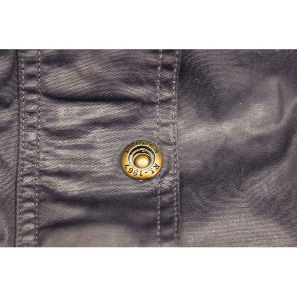 Ralph Lauren Naval Supply Co Chore Coat Women's Size 1X Wax Cotton Utility - Picture 9 of 16